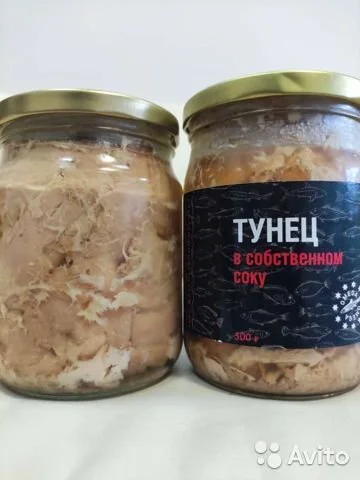 фотография продукта филе тунца в собственном соку СПб